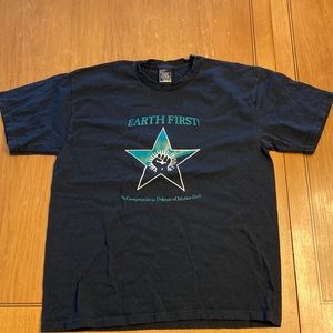Earth First ! No Compromise Short Sleeve T-Shirt